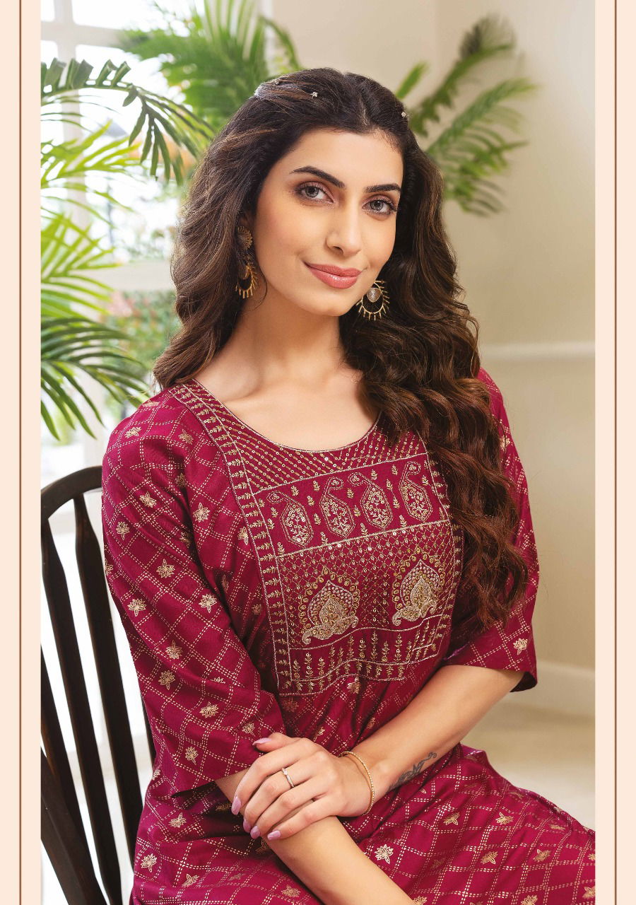 Wanna Hiral 4 Regular Wear Rayon Designer LAtest Kurti Collection